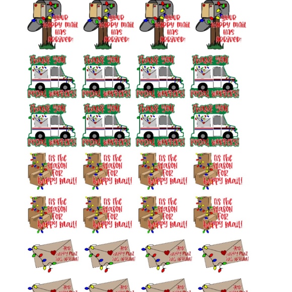 Bundle of Stickers Holiday Small business - Picture 1 of 2
